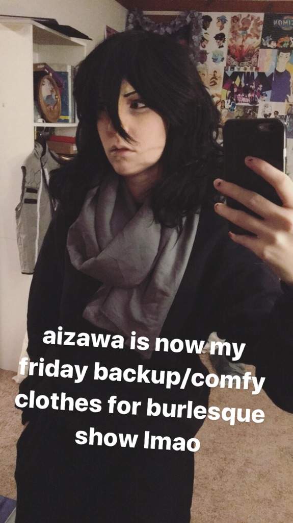 Aizawa Makeup Test | Cosplay Amino