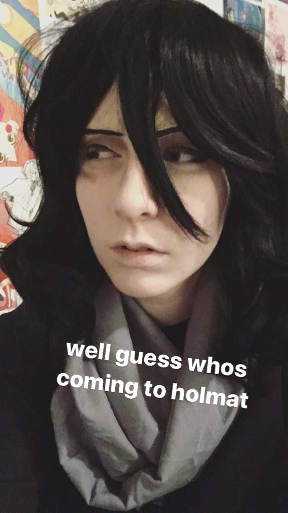 Aizawa Makeup Test | Cosplay Amino