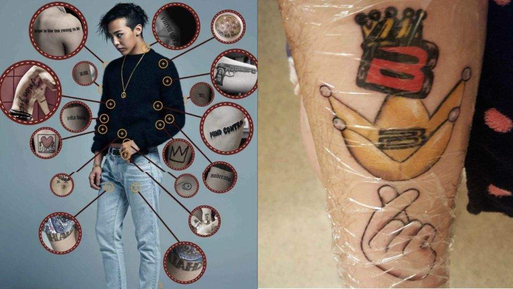 🌹 TOP 12 Des fans avec des tatouages de leurs Idoles/Groupe préférées 🌹