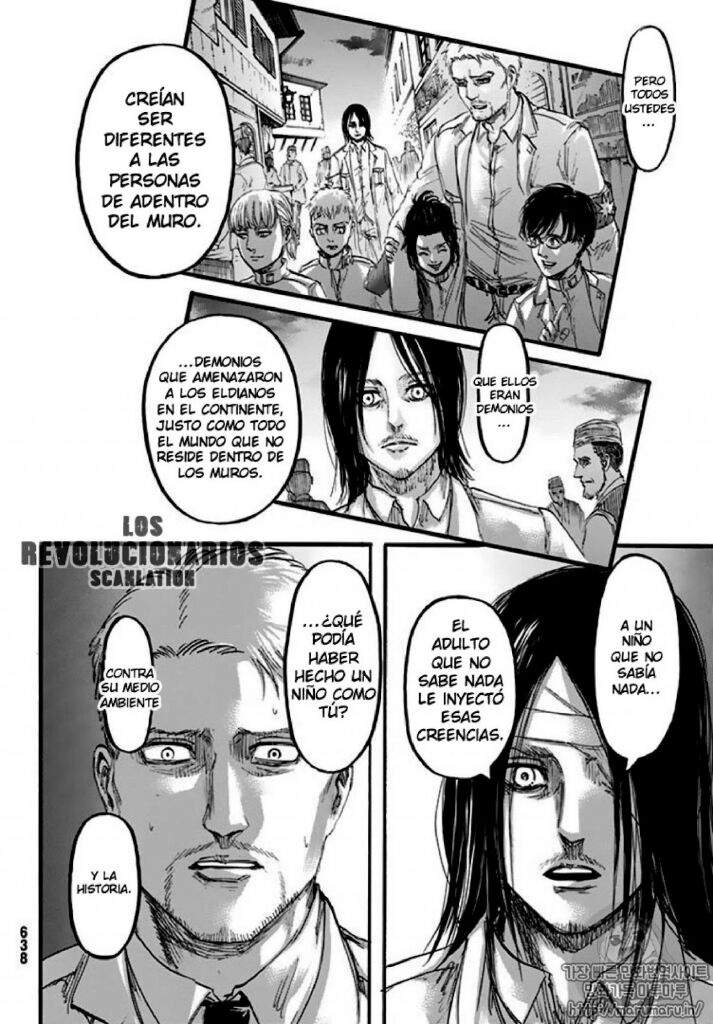 El último Capítulo Lo Revela ¿eren Es Verdadero Villano De Shingeki No