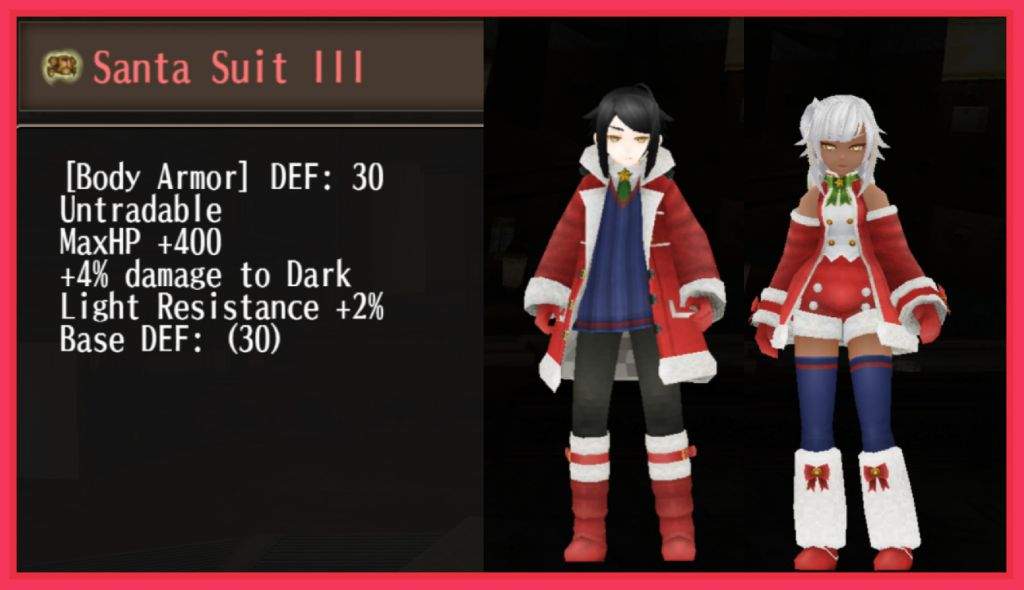 Xmas Event Equipment Appearance. (^^)/ Toram Online Amino