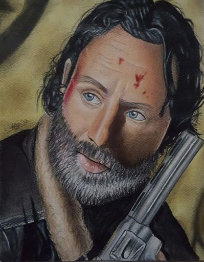 Dibujo de Rick | •Walkers• Amino