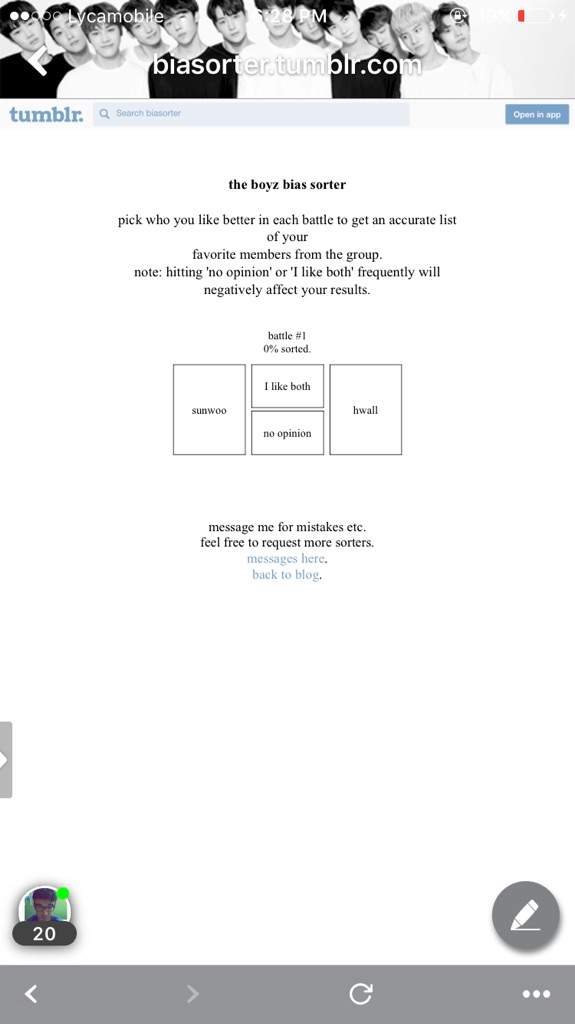 Bias Sorter 👍 THE BOYZ AMINO Amino