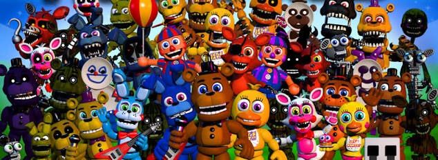 Todos Os Fnaf Five Nights At Freddys Pt Br Amino