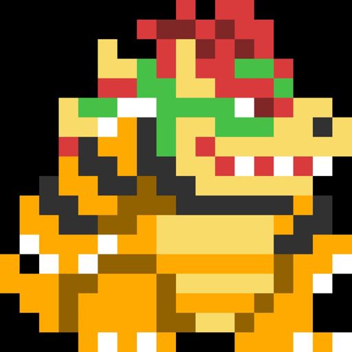 Bowser Pixel Art | Mario Amino