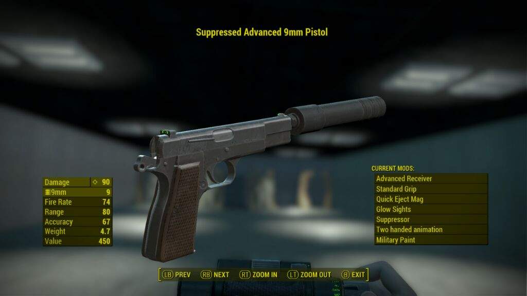 fallout 4 10mm pistol animation mod