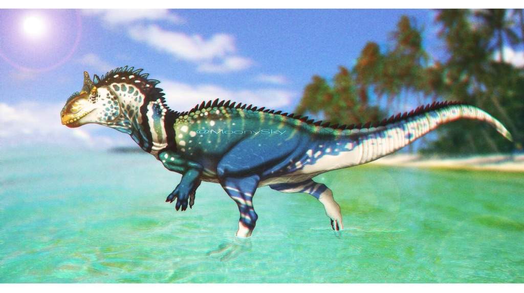 allosaurus blue