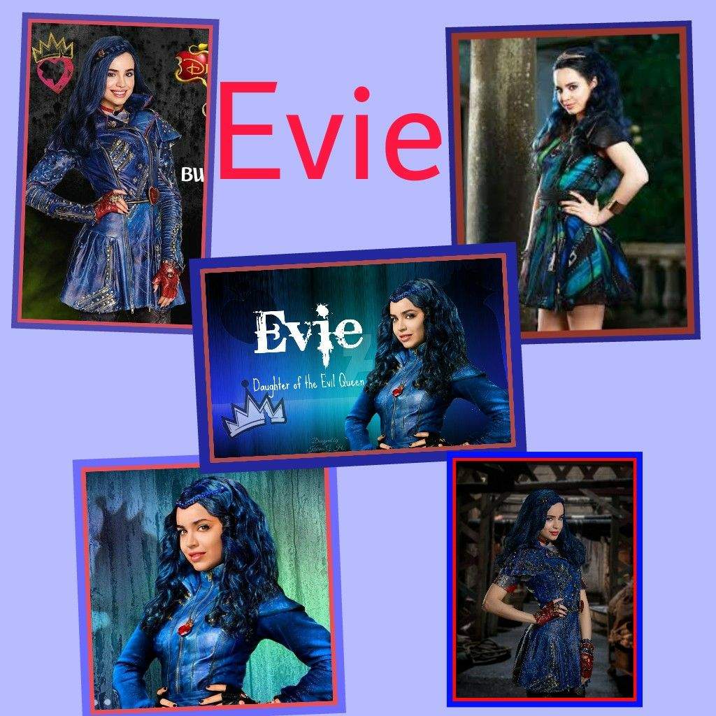 Evie Collage Edit Disney Descendants Amino