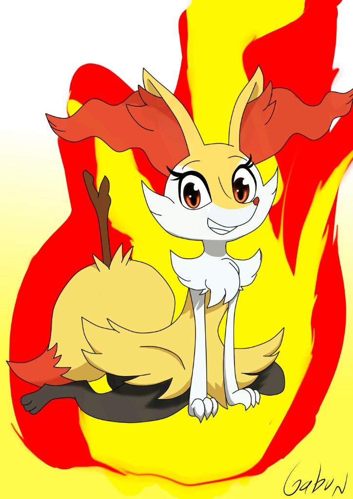 Fanart De Braixen Anime And Gamers🍃 Amino