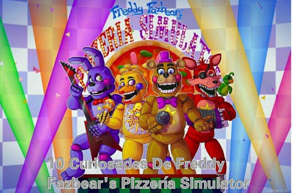 10 Curiosidades De Freddy Fazbear's Pizzeria Sumulator