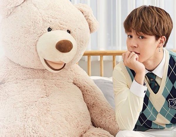 jimin teddy bear