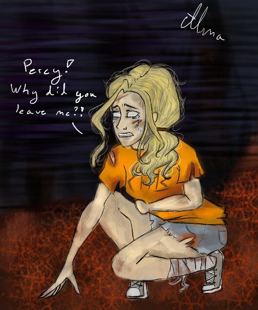 Annabeth In Tartarus Halfblood Amino