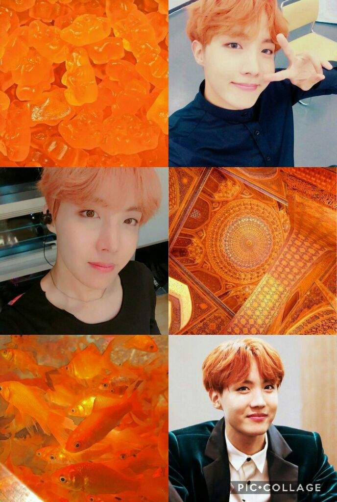 BTS orange aesthetic | BTS ARMY's Moodboards Amino