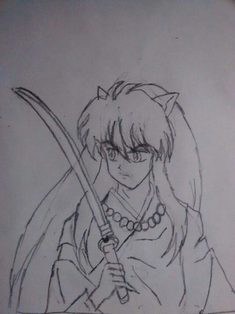 Inuyasha || Drawing process | Anime Amino