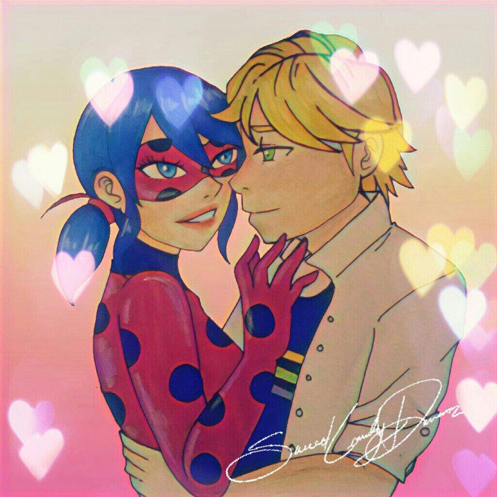 Ladrien Fanart {Request} | Miraculous Amino