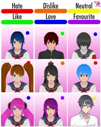 Character Rating Part 2 Yandere Simulator Amino 1421