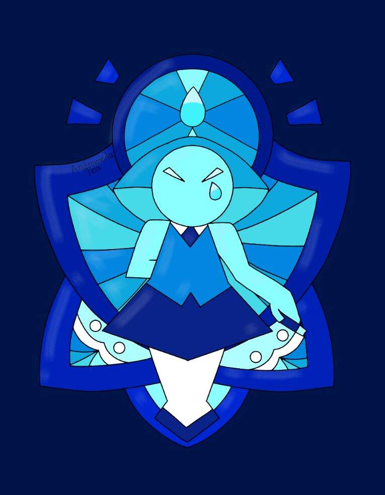 Mural Challenge: Aquamarine | Steven Universe Amino