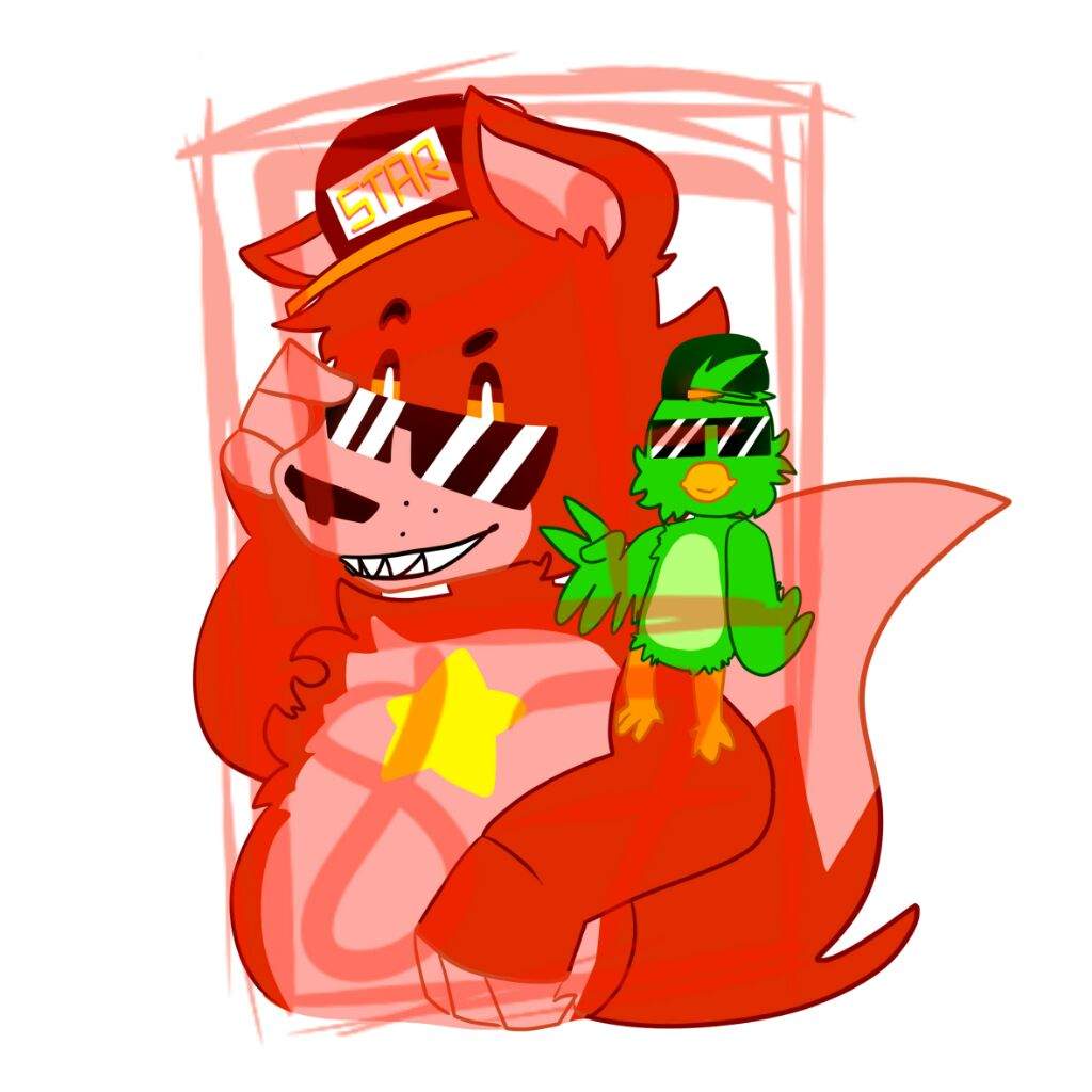 rockstar freddy and rockstar foxy