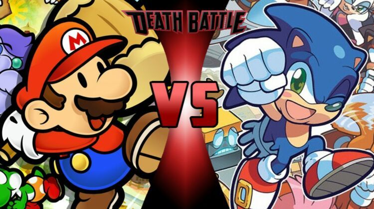 Paper Mario Vs Archie Sonic | Comics Amino