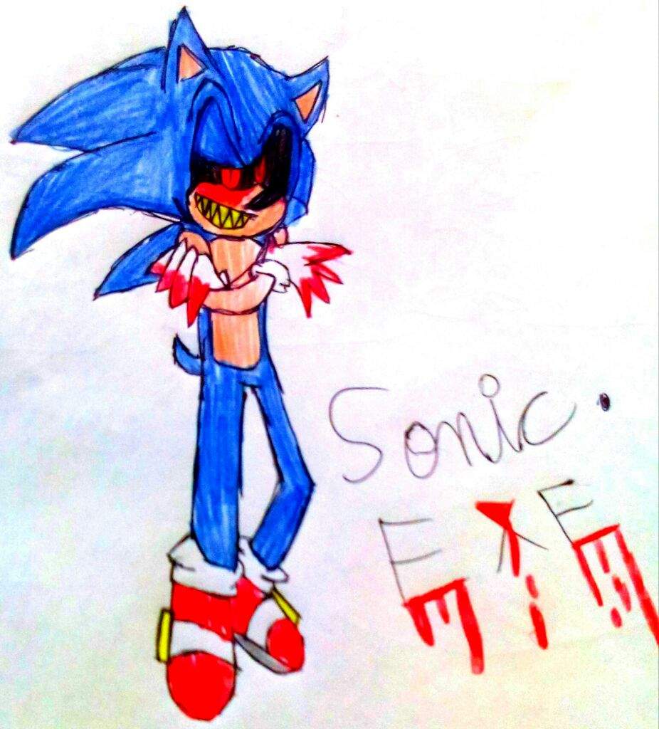 Dibujo De Sonicexe Sonic The Hedgehog Español Amino