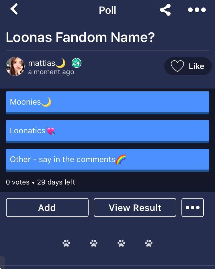 Loona fandom name?💜 | LOOΠΔ Amino Amino