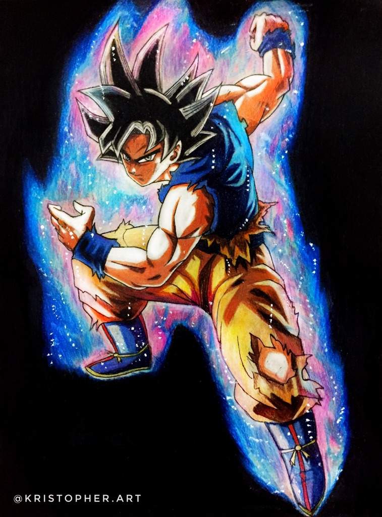 Dibujo De Goku Ultra Instinto 🔥 Dibujarte Amino