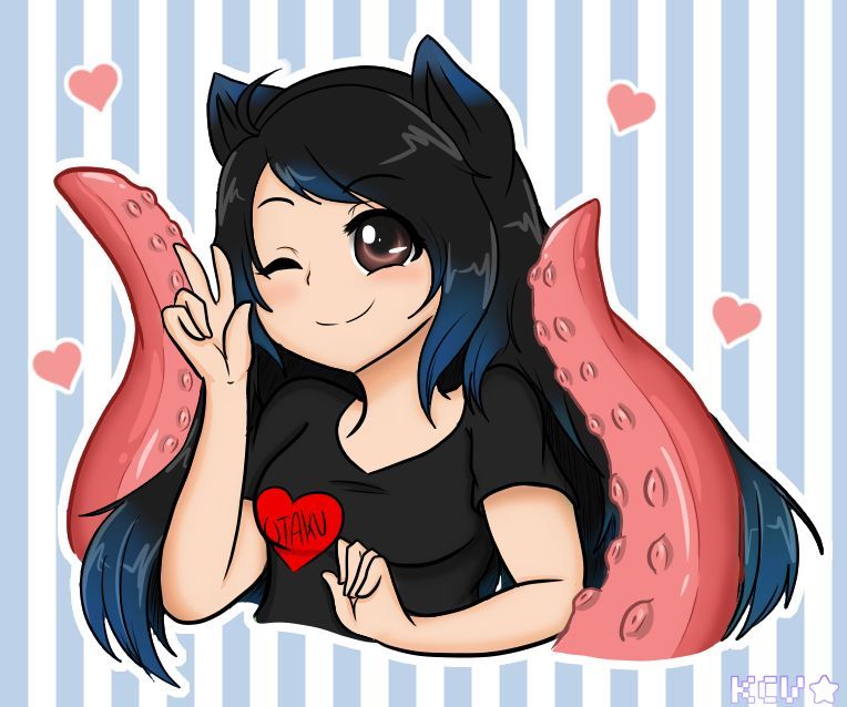 Akidearest has a nekomimi persona that is really cute and matches her real ...