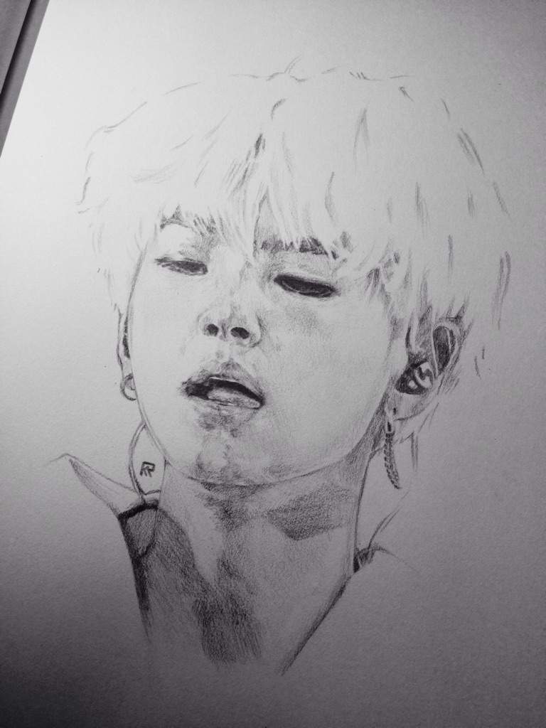 민윤기 Min Yoongi Traditional Sketch | ARMY's Amino