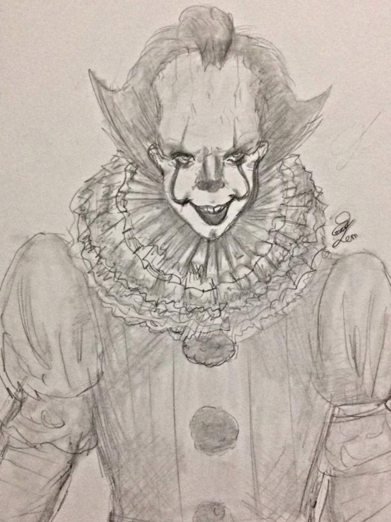 Pennywise drawing.