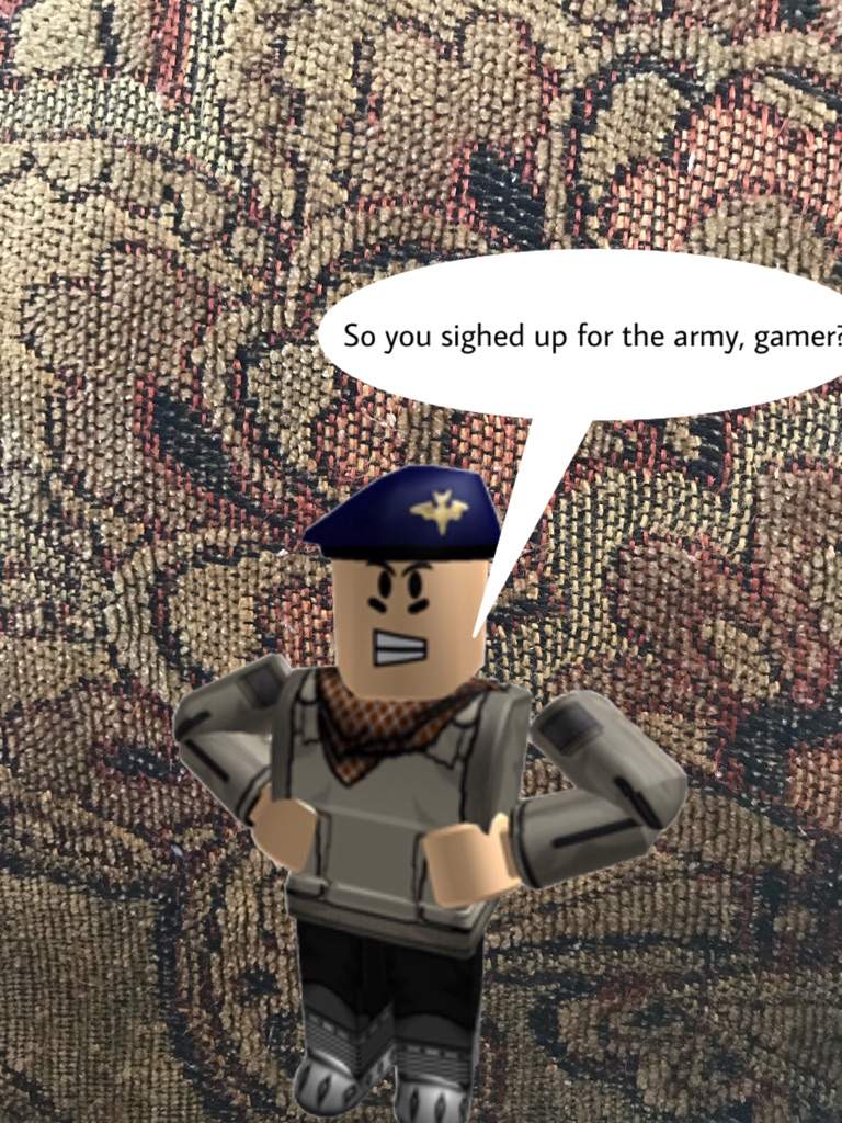 Episode One Of Army Training The Outfit Cliff Hanger Roblox Amino