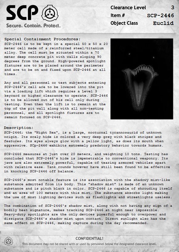 Scp File From Wiki Urban Legends And Cryptids Amino