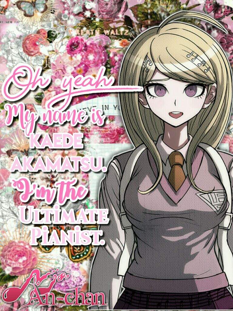 Ms Kaede Akamatsu As The Mastermind Oc Danganronpa