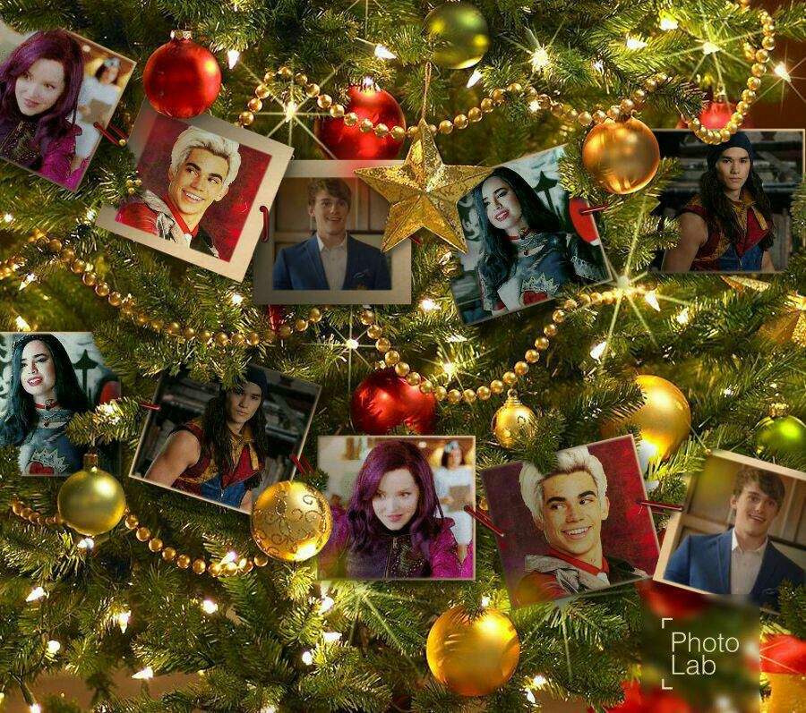 Christmas edit Disney Descendants Amino