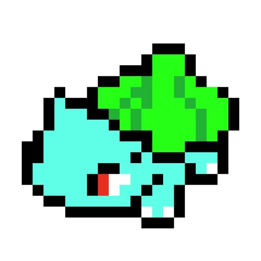 Bulbasaur pixel art | Pokémon Amino