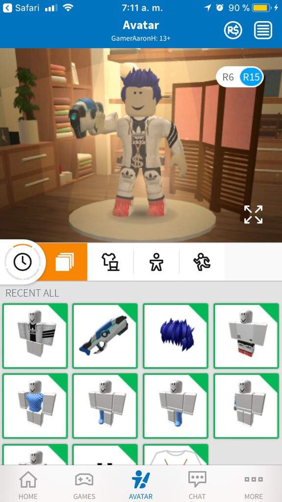 My new ROBLOX CHARACTER!!!!! | Roblox Amino