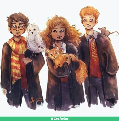 The golden trio,the silver trio or zhe bronz trio | Harry Potter Amino