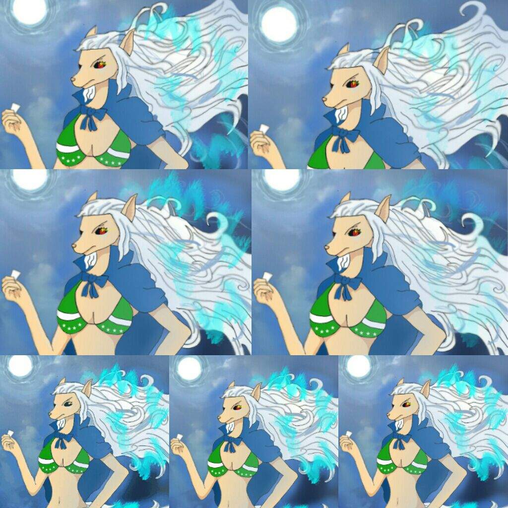 Moon Lion Wanda 💚 Fan Art | One Piece Amino