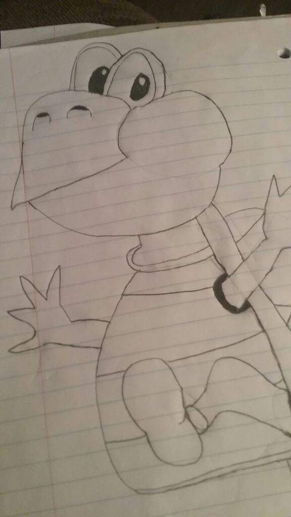 how to draw koopa troopa