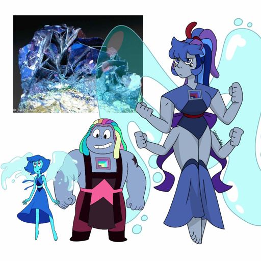 Lapis + Ruby Fusion - Charoite | Cartoon Amino