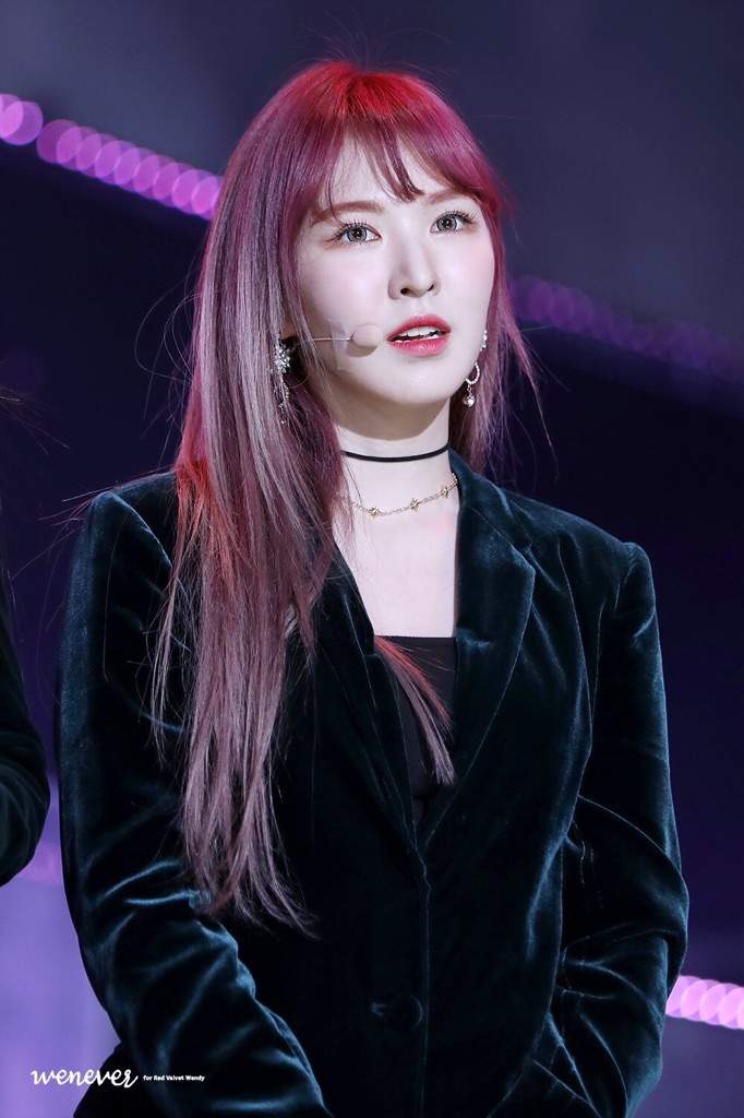 Wendy Has Purple Hair Wendy 웬디 Amino