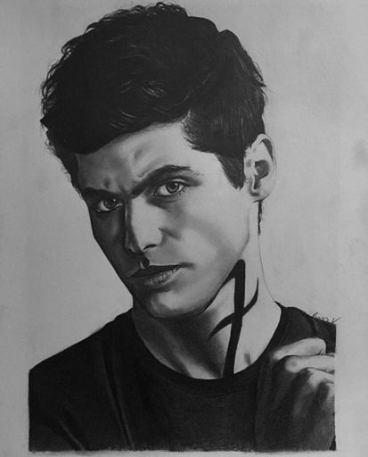 Shadowhunters posted this amazing drawing of Alec on Instagram 12/14 ...