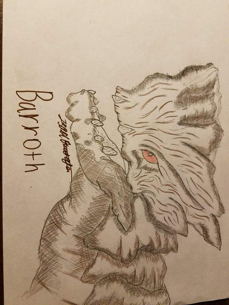 Barroth drawing | Monster Hunter Amino