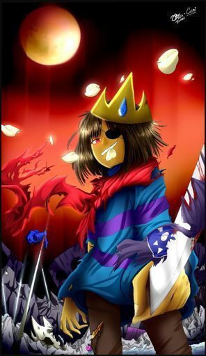 Genocide Frisk (by Camila Cuevas) | Wiki | Glitchtale Amino