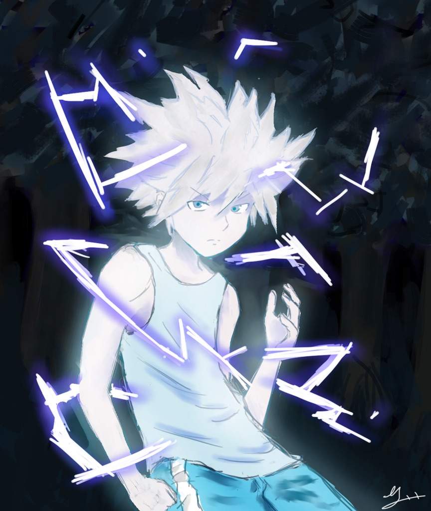 Killua Godspeed Fanart Anime Amino