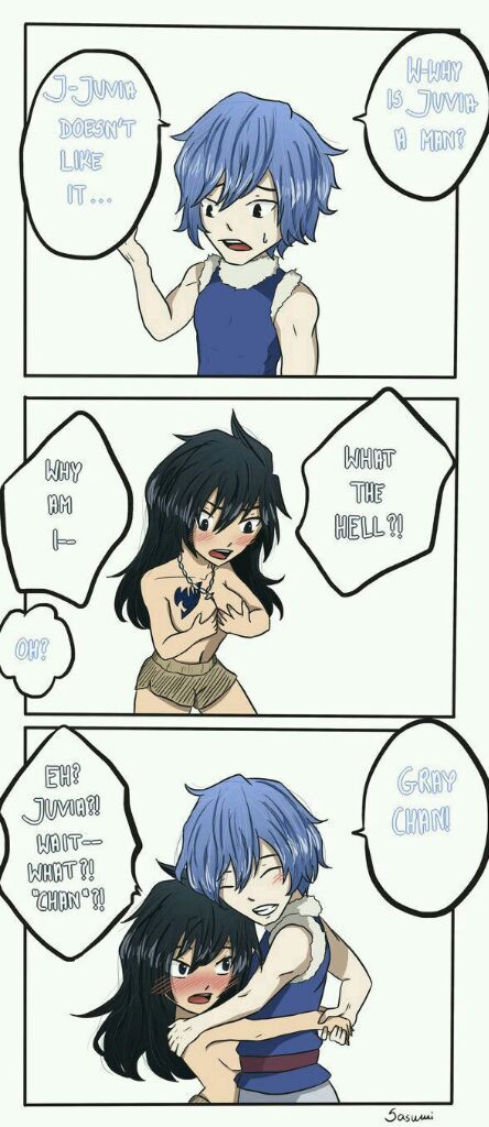 Genderbend Ship Comic Krsytal X June Fairy Tail Amino