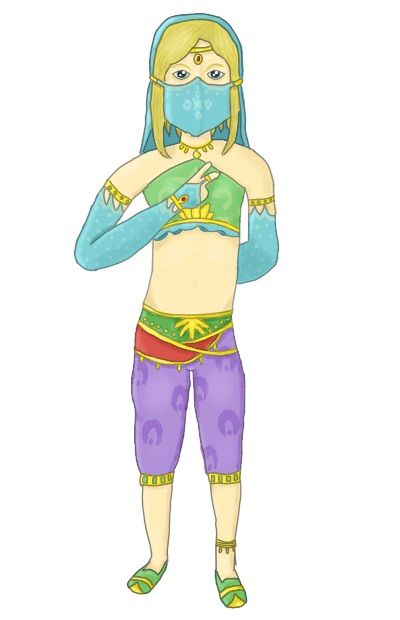 Gerudo Link Fan-Art | Zelda Breath Of The Wild Amino Amino