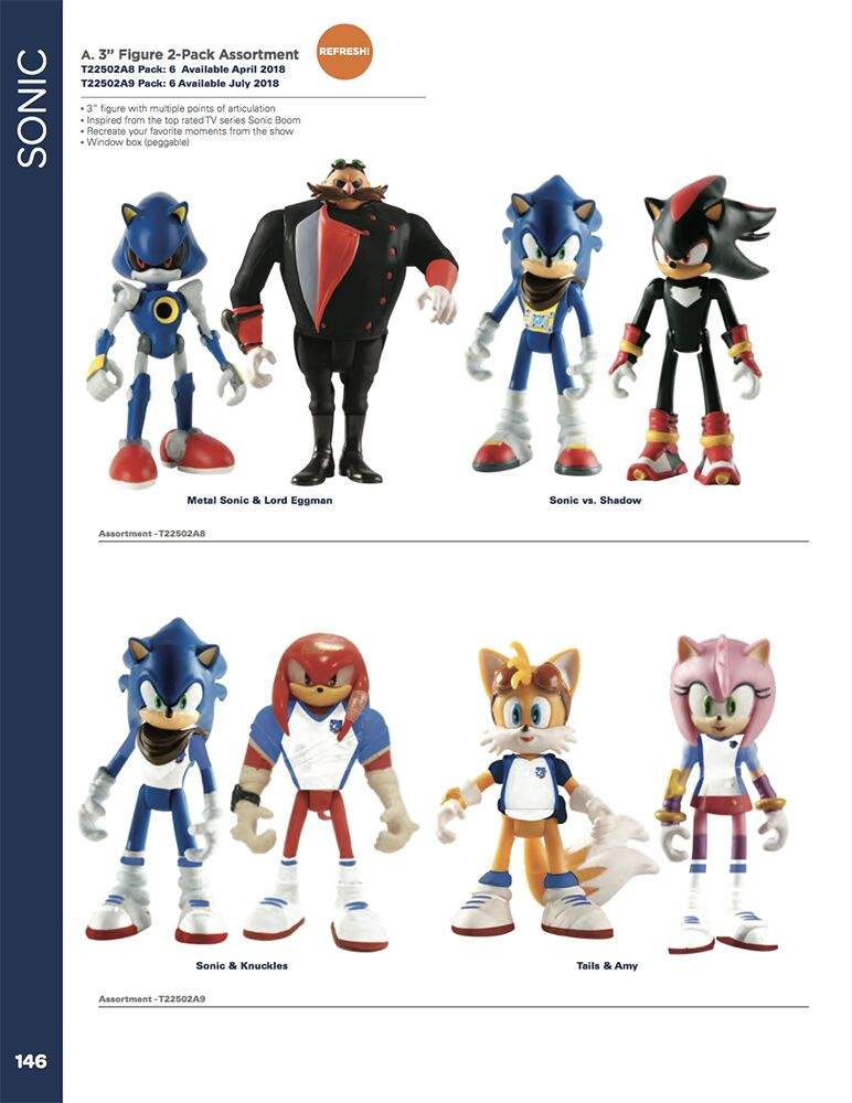 Sonic the hedgehog clearance toys 2018