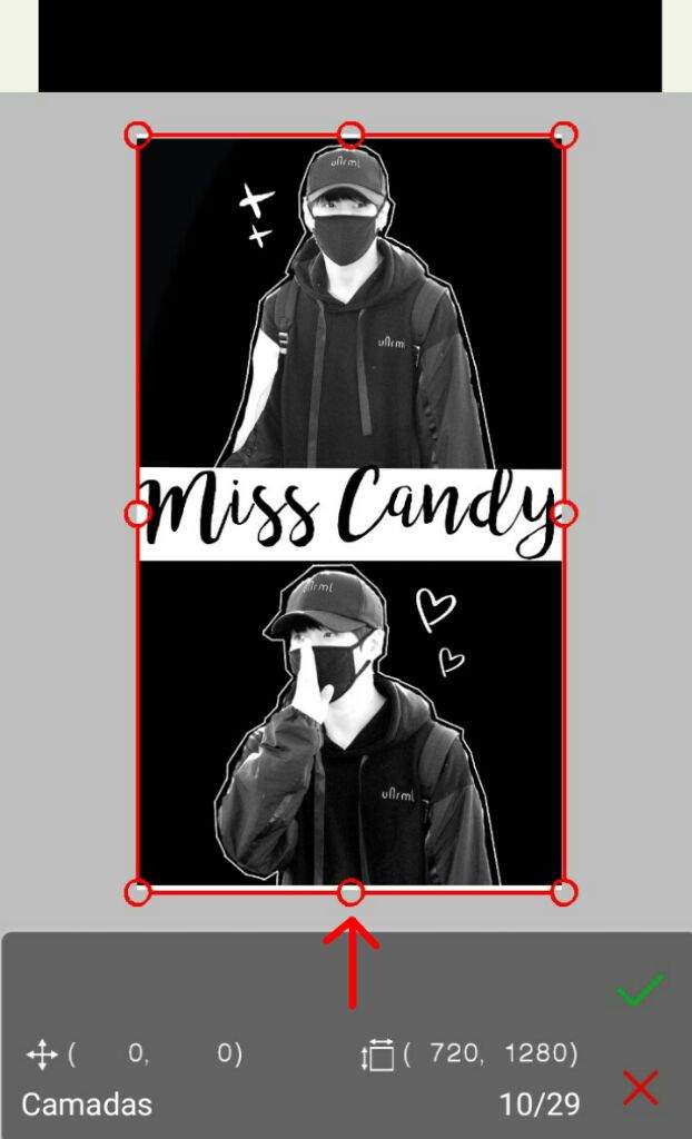 Como cortar imagem no ibis paint x Design & Edição Amino