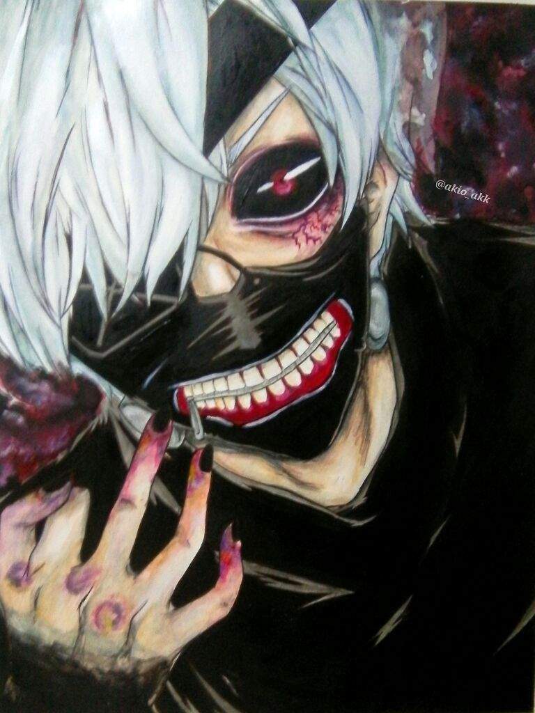 Kaneki Ken Art Ghoul Amino