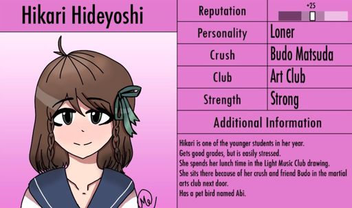 My Yandere Simulator OC!! Hikari Hideyoshi | Yandere Simulator Amino